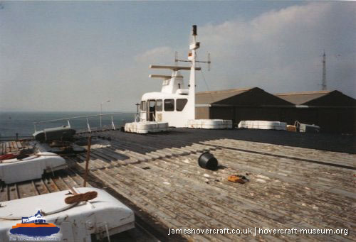 SRN4 Swift (GH-2004) at the Hovercraft Museum -  (credit: The <a href='http://www.hovercraft-museum.org/' target='_blank'>Hovercraft Museum Trust</a>).